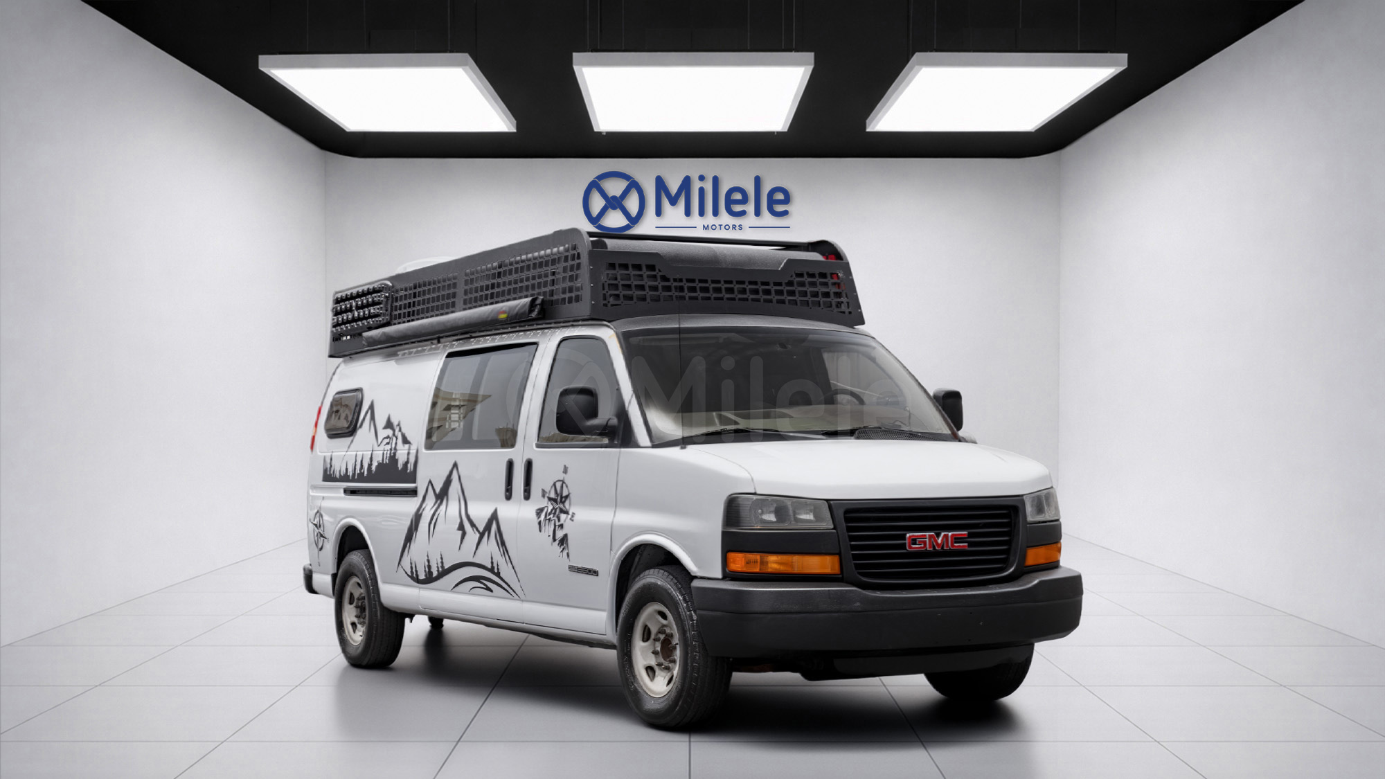 
								(LHD) GMC SAVANA HR CAMPER VAN OFFROAD MODIFICATION AT MY2006 – WHITE full									