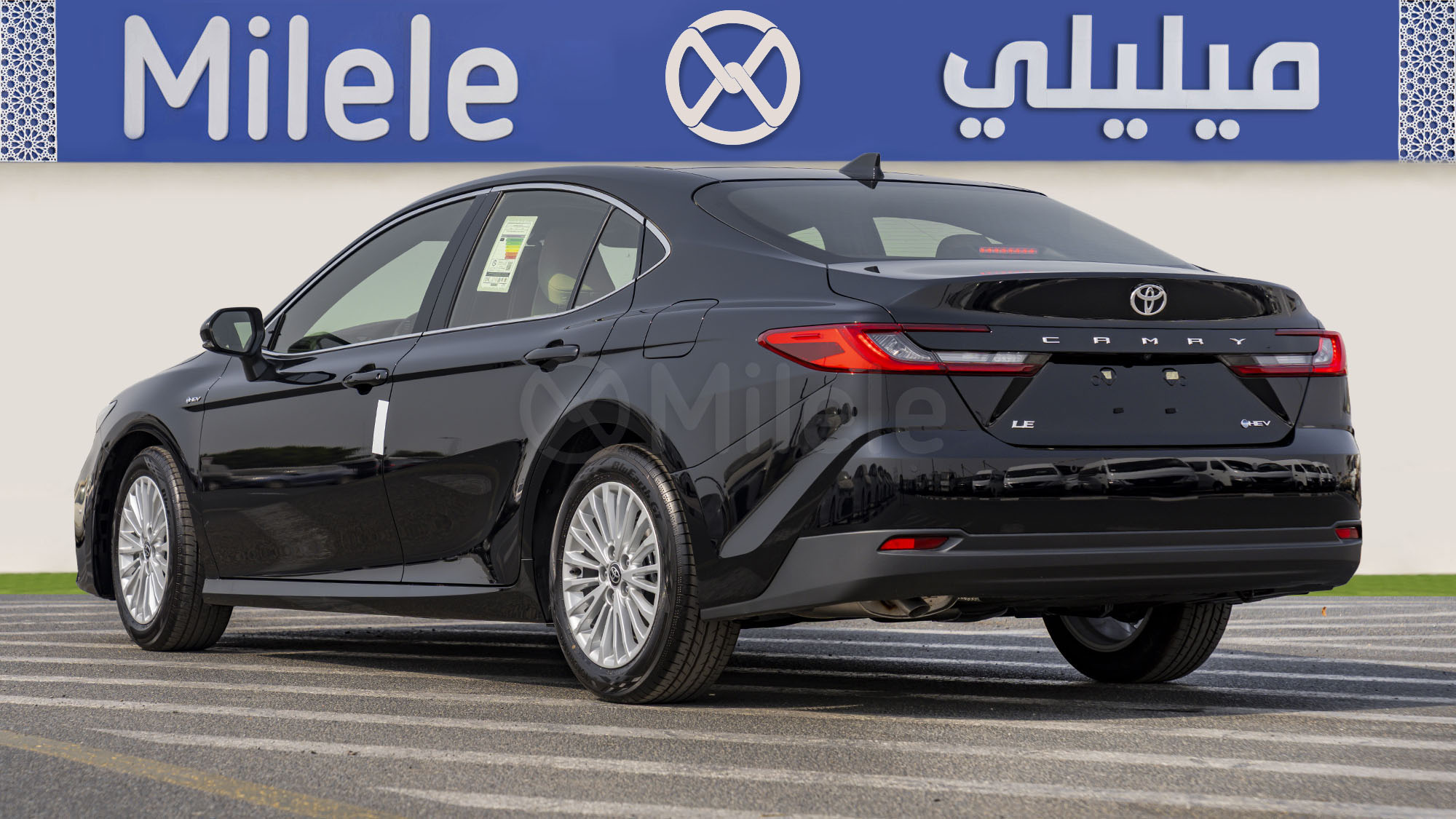 
(LHD) TOYOTA CAMRY LE 2.5PHEV AT MY2025 – BLACK full									