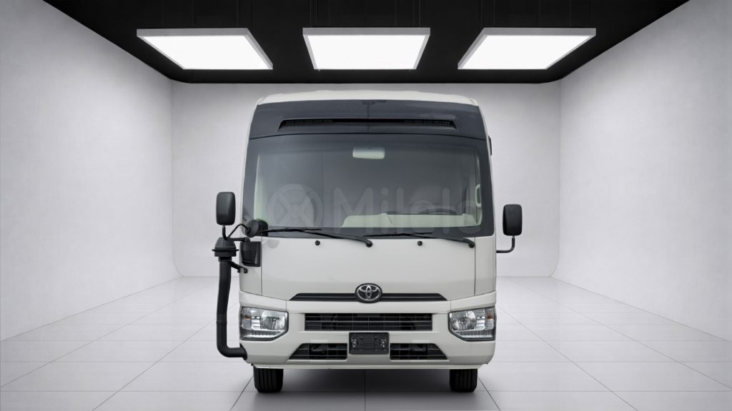 (LHD) TOYOTA TOYOTA COASTER ARMOURED MY2025 – WHITE