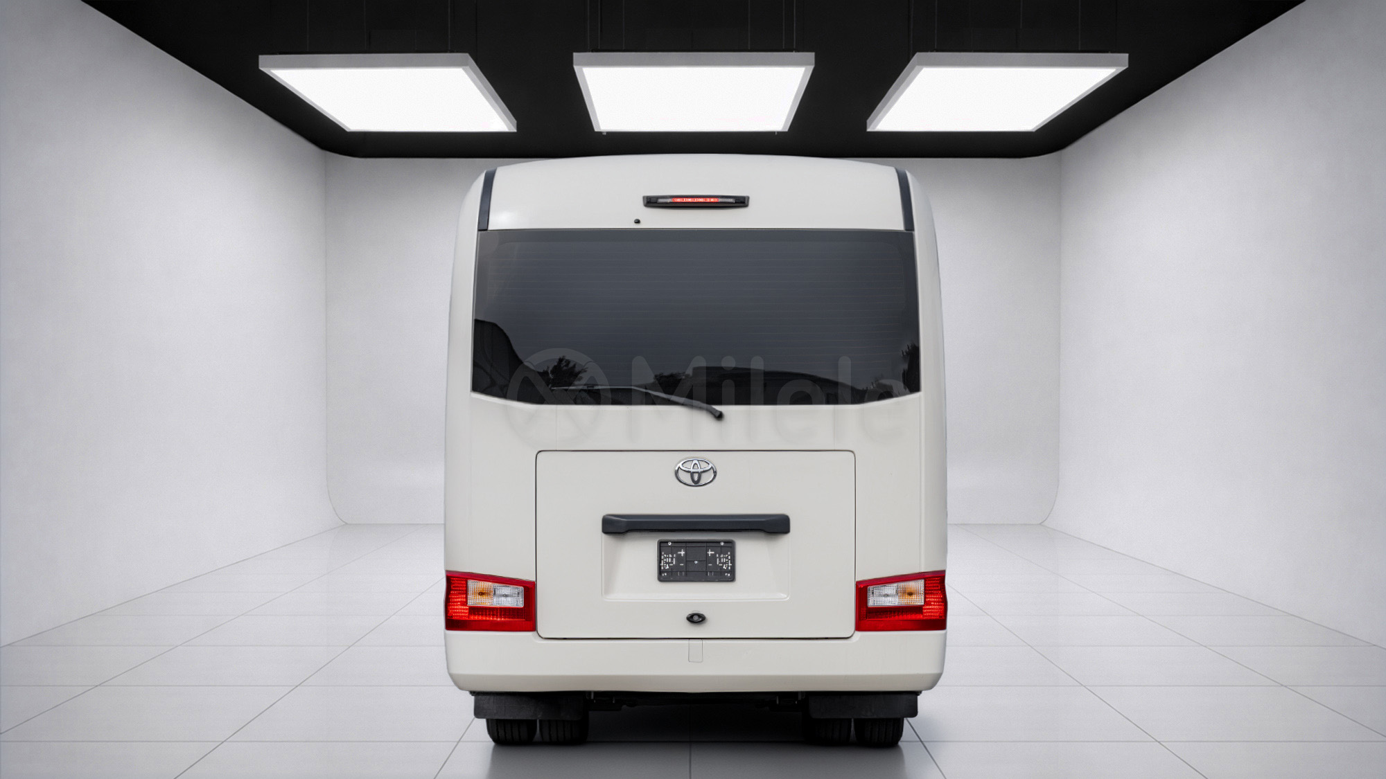 
(LHD) TOYOTA TOYOTA COASTER ARMOURED MY2025 – WHITE full									