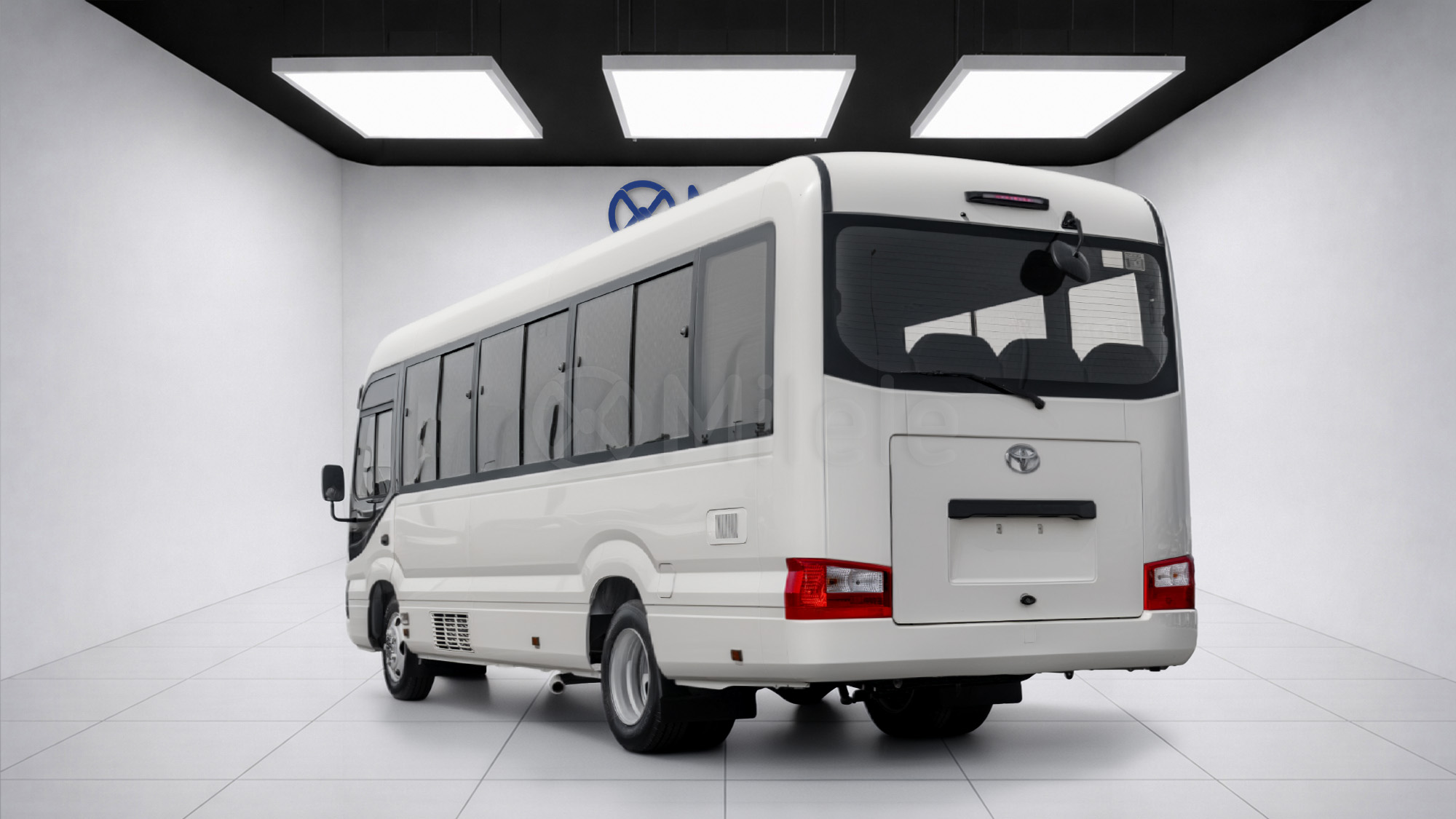 
(LHD) TOYOTA COASTER 2.7P MT RWD MY2025 – WHITE full									