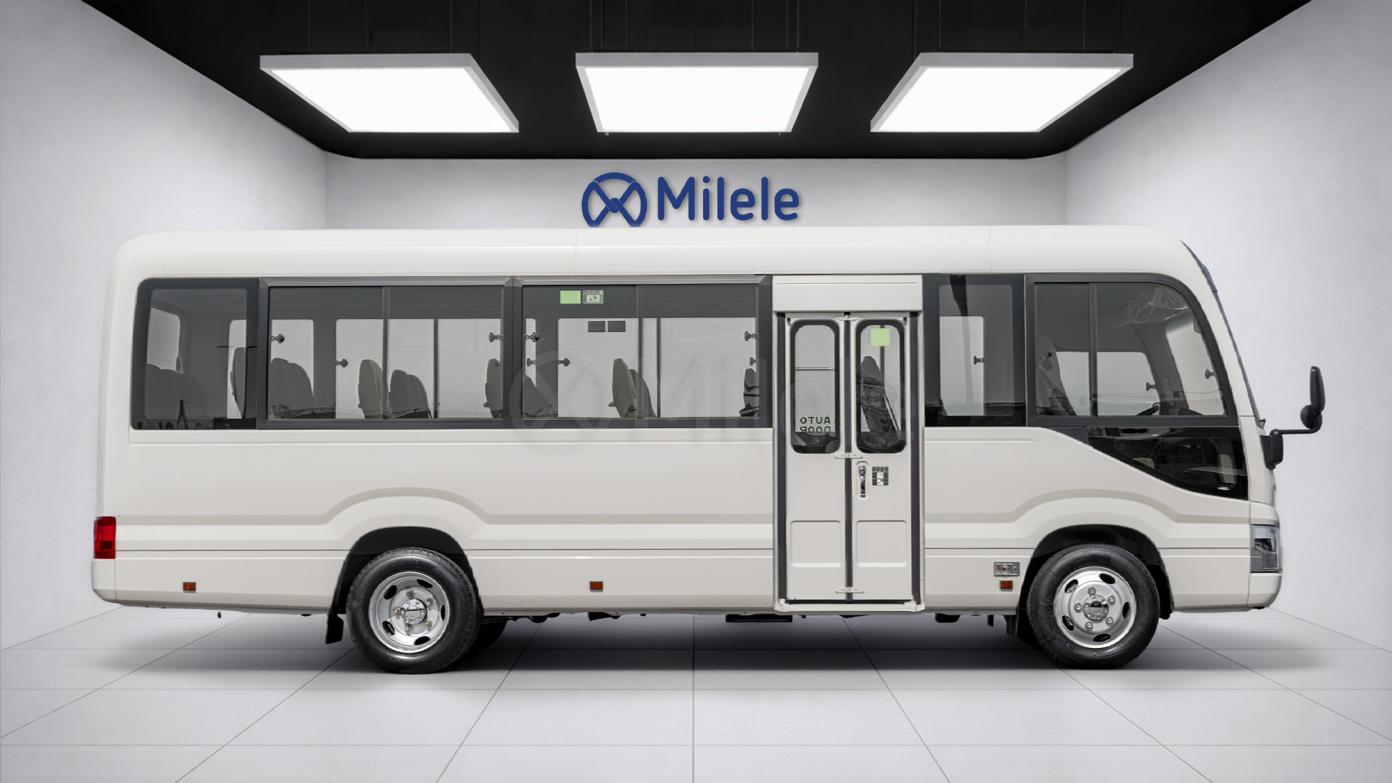 
(LHD) TOYOTA COASTER 2.7P MT RWD MY2025 – WHITE full									