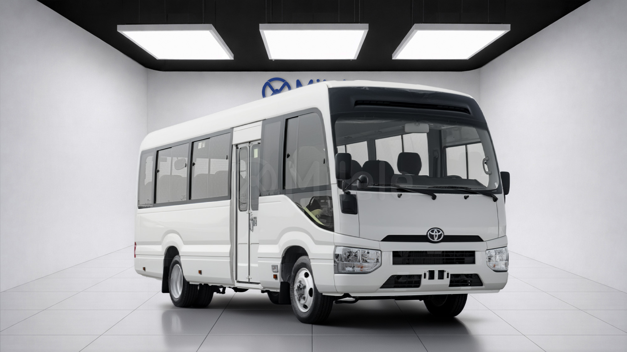 
(LHD) TOYOTA COASTER 2.7P MT RWD MY2025 – WHITE full									