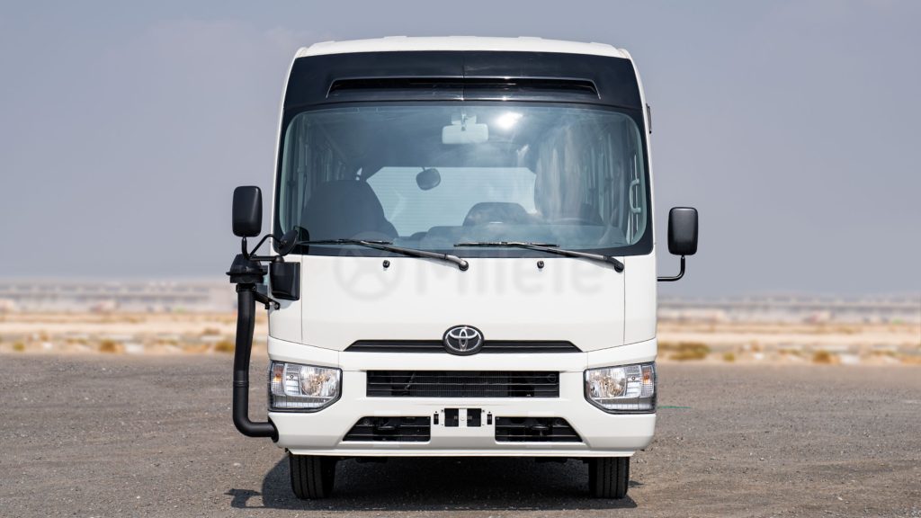 (LHD) TOYOTA COASTER 4.2D MT 30 SEATER MY2025 – WHITE