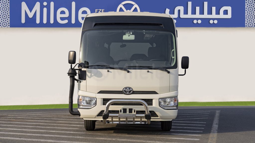 (LHD) TOYOTA COASTER 4.2D MT RWD 30 SEATER MY2025 – WHITE