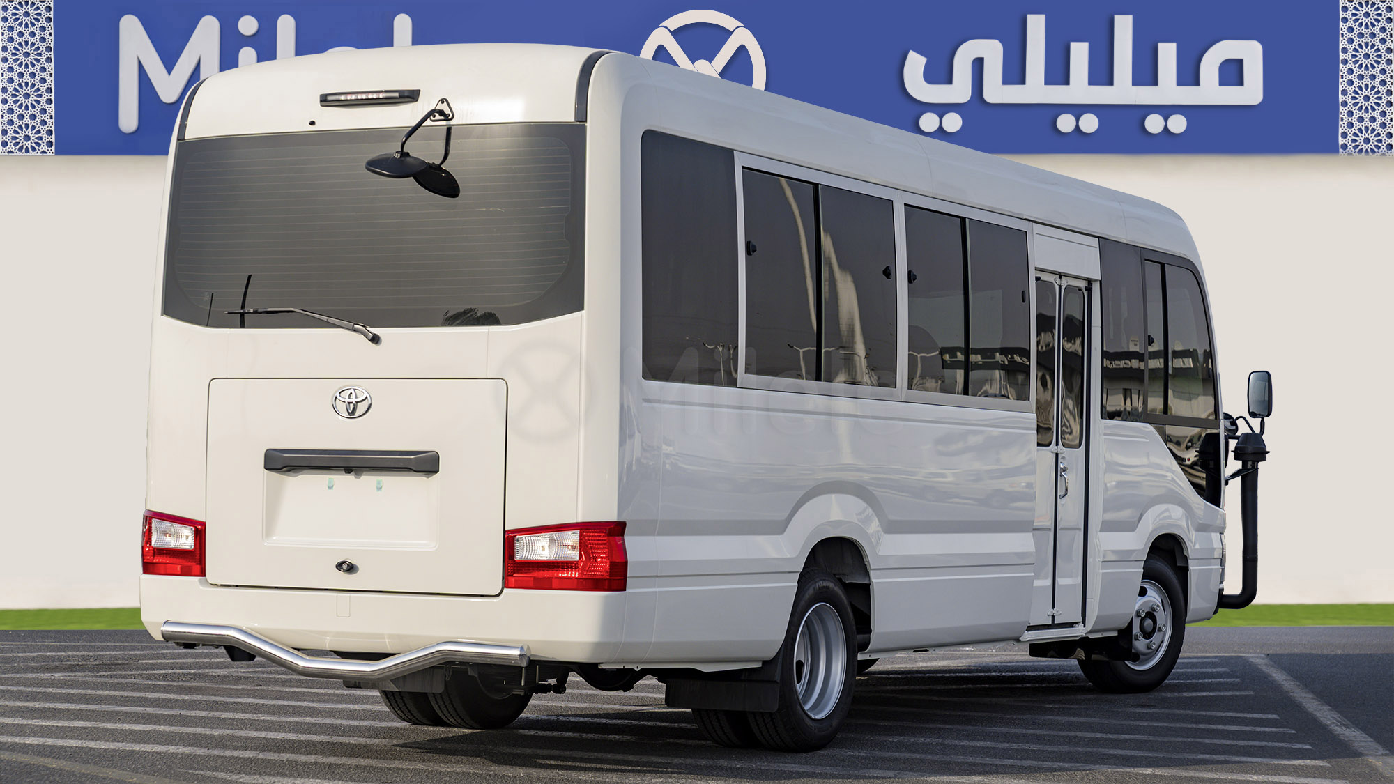 
(LHD) TOYOTA COASTER 4.2D MT RWD 30 SEATER MY2025 – WHITE full									