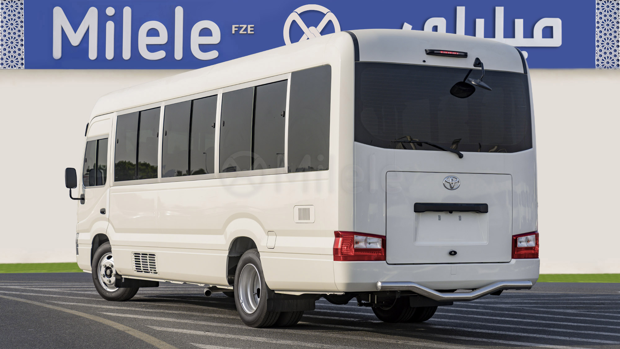 
(LHD) TOYOTA COASTER 4.2D MT RWD 30 SEATER MY2025 – WHITE full									