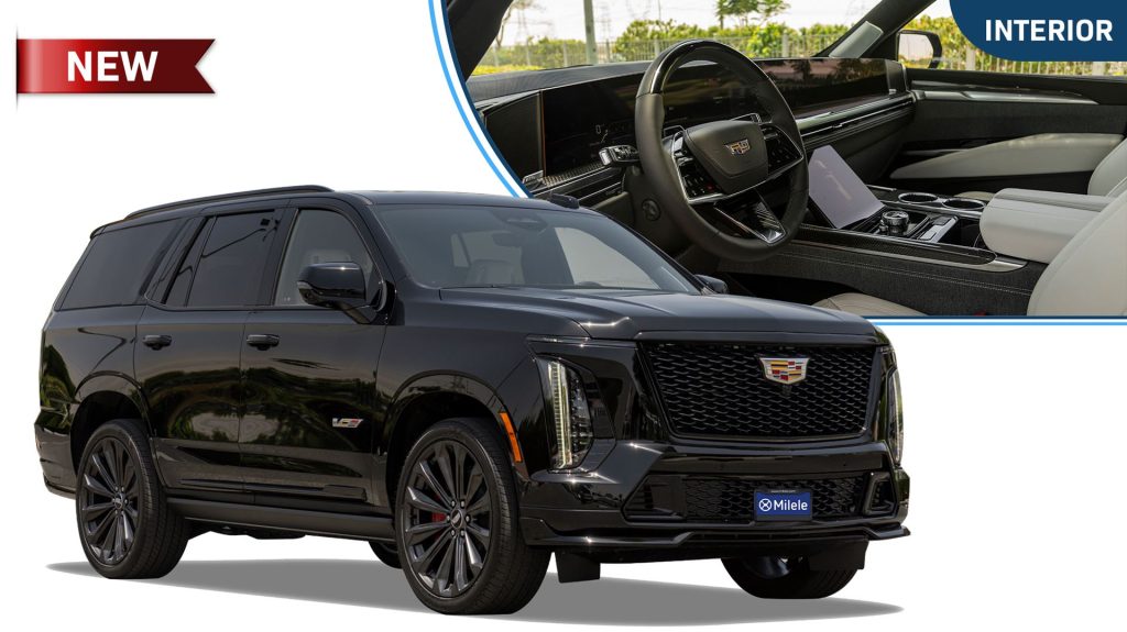 (LHD) CADILLAC ESCALADE V-SPORT 6.2P AT 4X4 MY2025 – BLACK