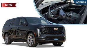 (LHD) CADILLAC ESCALADE SPORTS PLATINUM ESV 6.2P AT MY2025 – BLACK