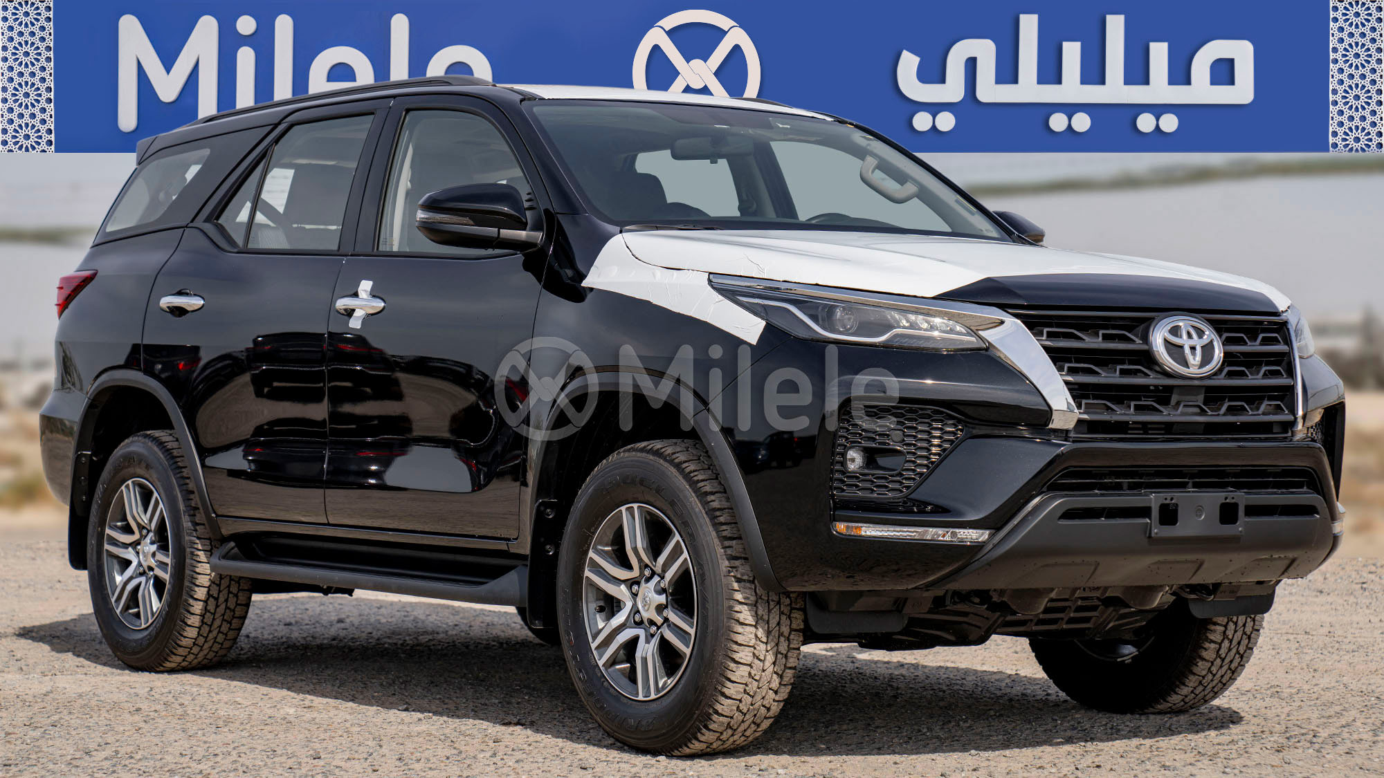 
								(LHD) TOYOTA FORTUNER 2.4D AT 4X4 MY2026 – BLACK full									