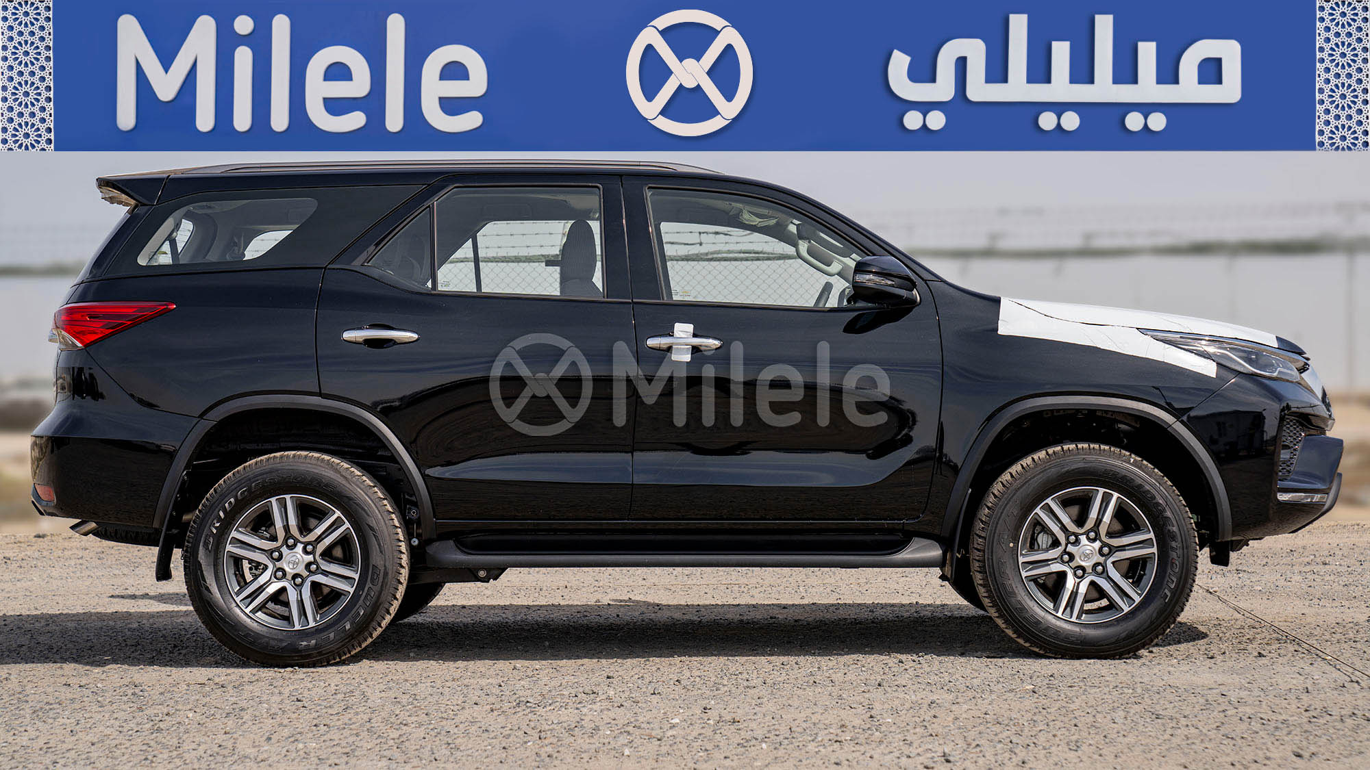 
								(LHD) TOYOTA FORTUNER 2.4D AT 4X4 MY2026 – BLACK full									