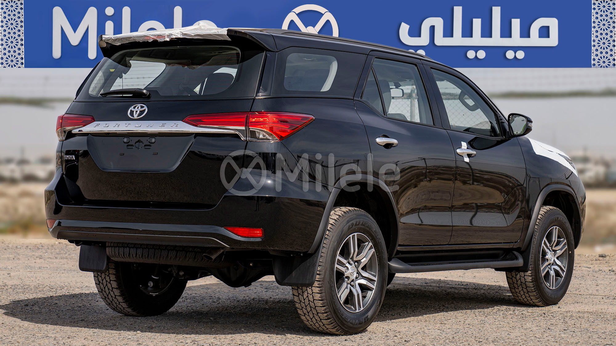 
								(LHD) TOYOTA FORTUNER 2.4D AT 4X4 MY2026 – BLACK full									