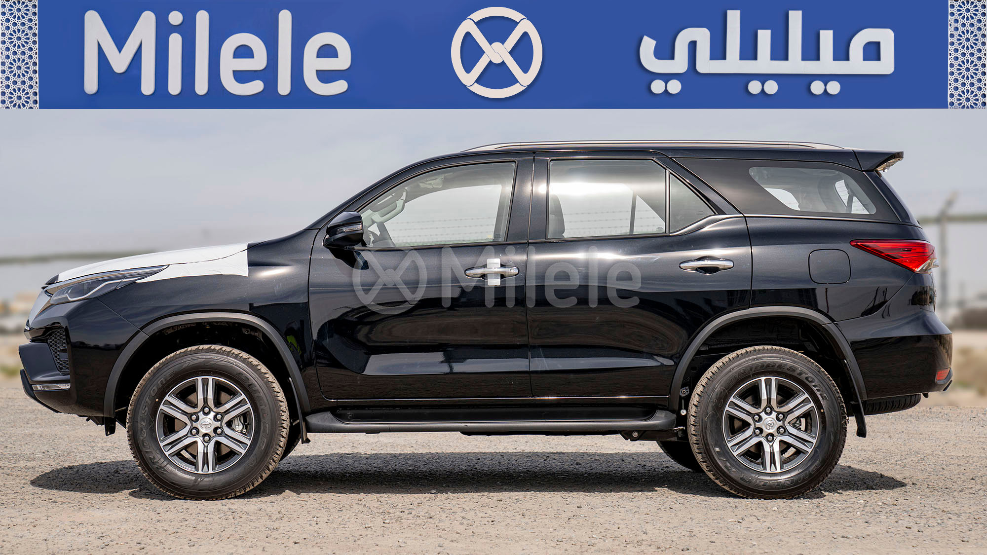 
								(LHD) TOYOTA FORTUNER 2.4D AT 4X4 MY2026 – BLACK full									