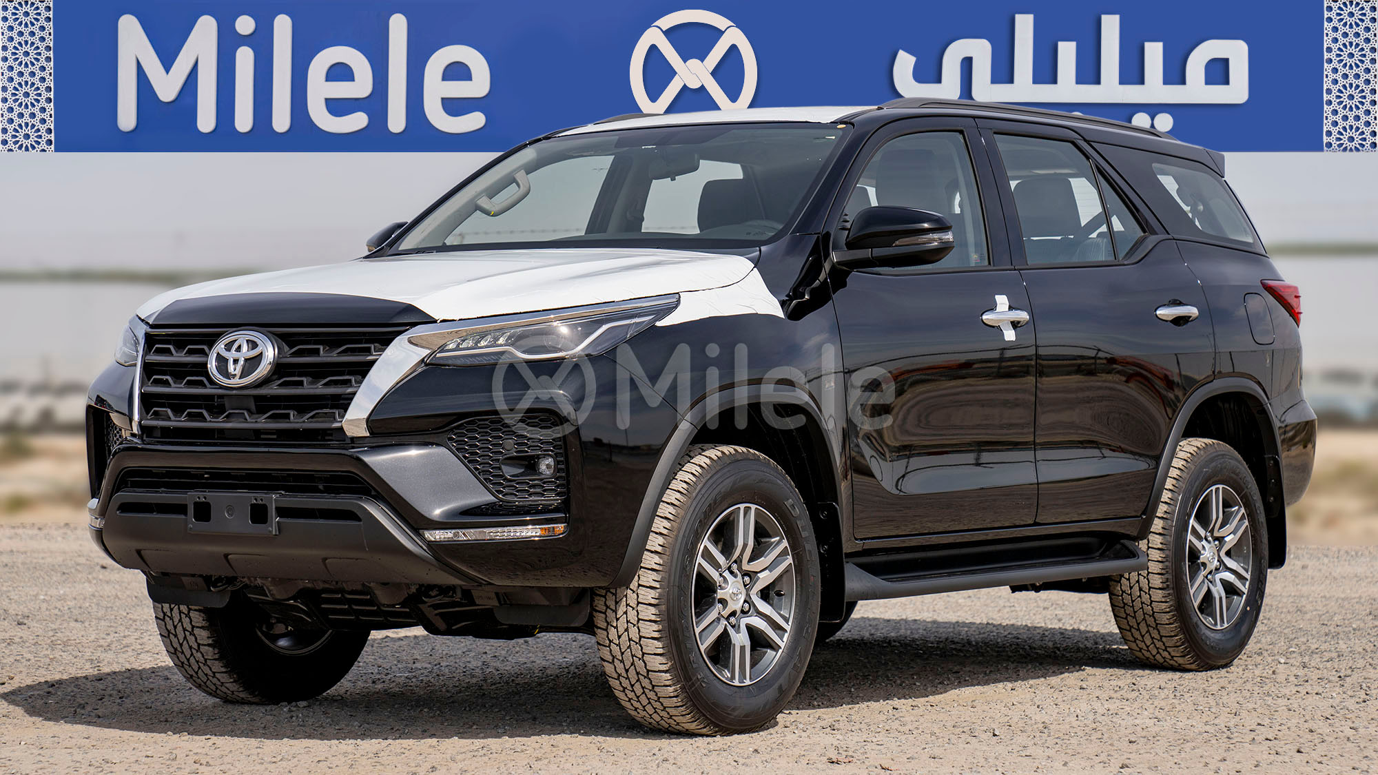 
								(LHD) TOYOTA FORTUNER 2.4D AT 4X4 MY2026 – BLACK full									