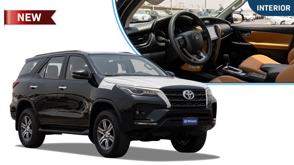(LHD) TOYOTA FORTUNER EXR 2.7P AT MY2025 – BLACK