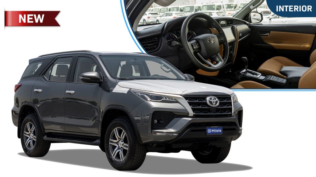 (LHD) TOYOTA FORTUNER EXR 2.7P AT MY2025 – GREY