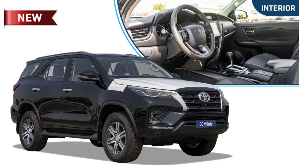 (LHD) TOYOTA FORTUNER EXR 2.7P AT MY2025 – BLACK