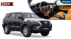 (LHD) TOYOTA FORTUNER 2.7P AT 4X4 MY2025 – BLACK