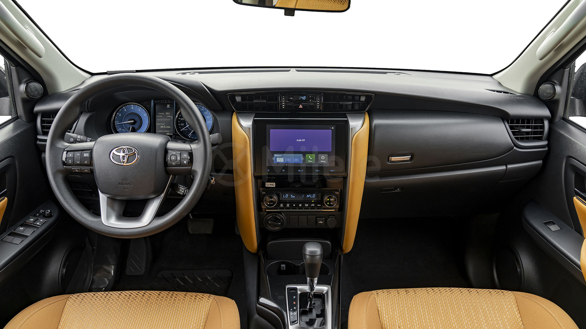 
(LHD) TOYOTA FORTUNER 2.7P AT 4X4 MY2025 – BLACK full									