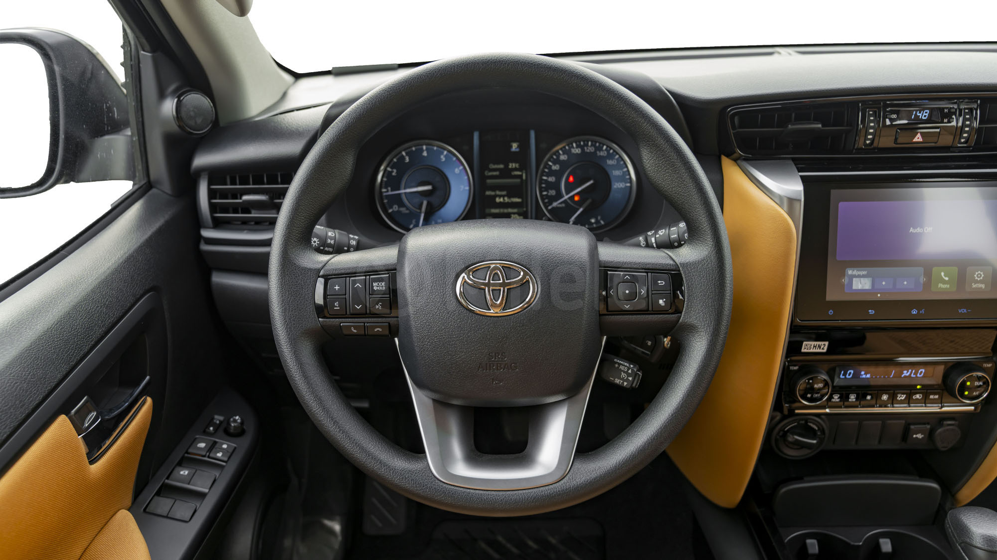 
(LHD) TOYOTA FORTUNER 2.7P AT 4X4 MY2025 – BLACK full									