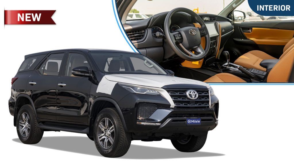 (LHD) TOYOTA FORTUNER 2.7P AT 4X4 MY2025 – BLACK