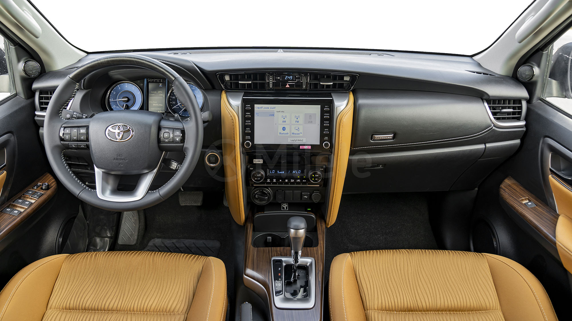 
(LHD) TOYOTA FORTUNER 2.7P AT 4X4 MY2025 – BRONZE full									
