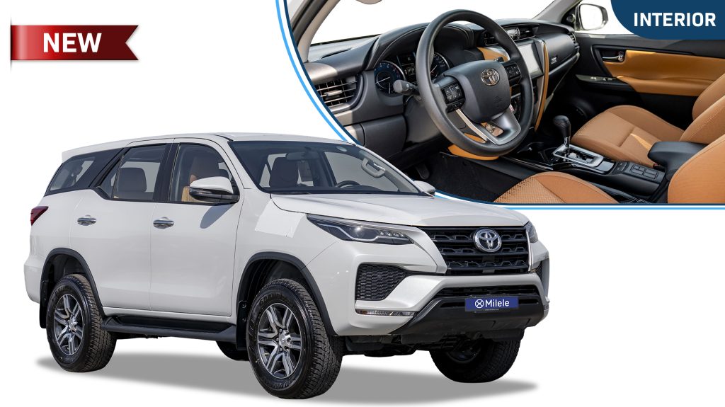 (LHD) TOYOTA FORTUNER 2.7P AT 4X2 MY2025 – WHITE