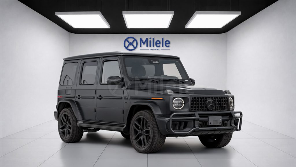 (LHD) MERCEDES BENZ G CLASS G 63 4.0P AT AWD MY2026 – BLACK