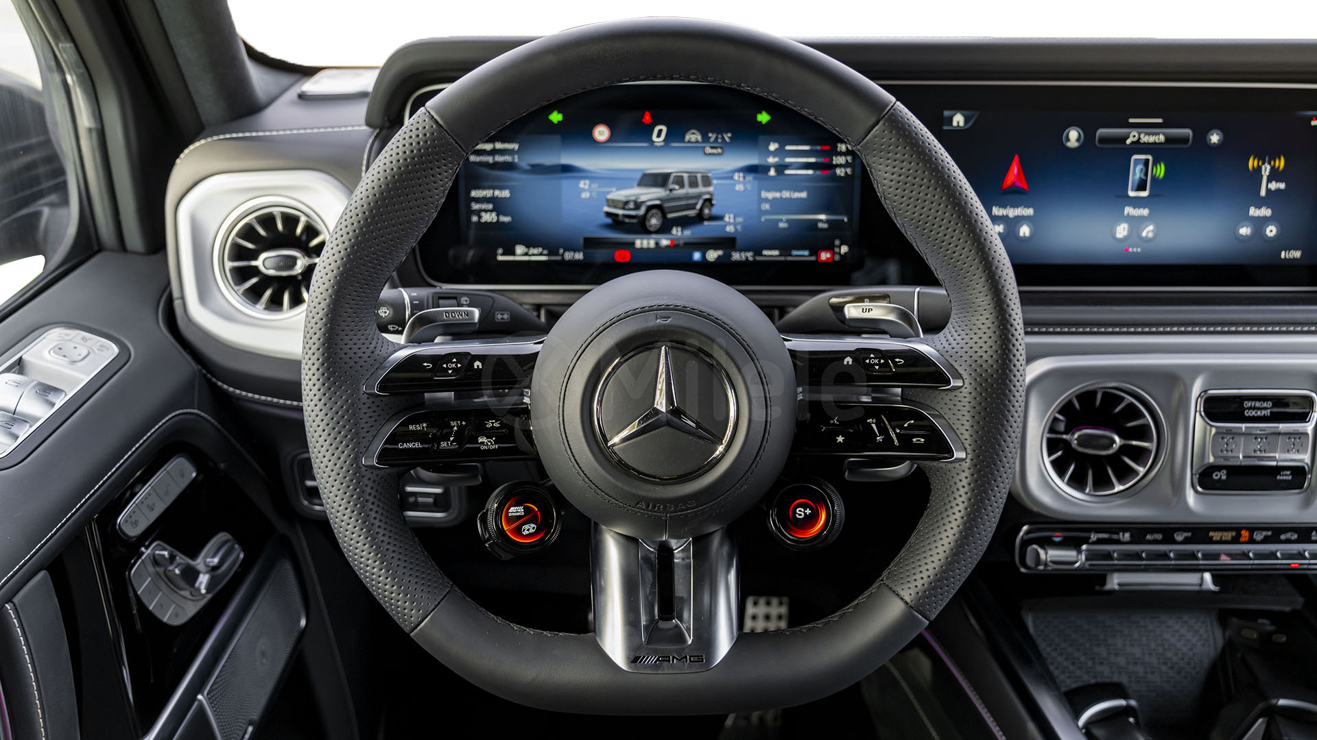 
(LHD) MERCEDES BENZ G CLASS G 63 4.0P AT AWD MY2026 – BLACK full									