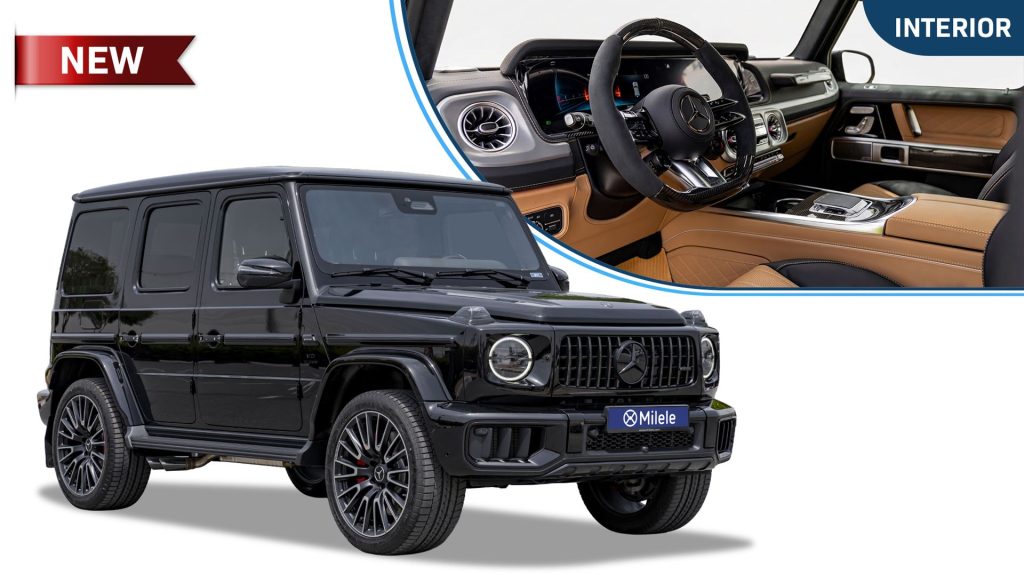 (LHD) MERCEDES BENZ G CLASS G 63 4.0P AT AWD MY2026 – BLACK