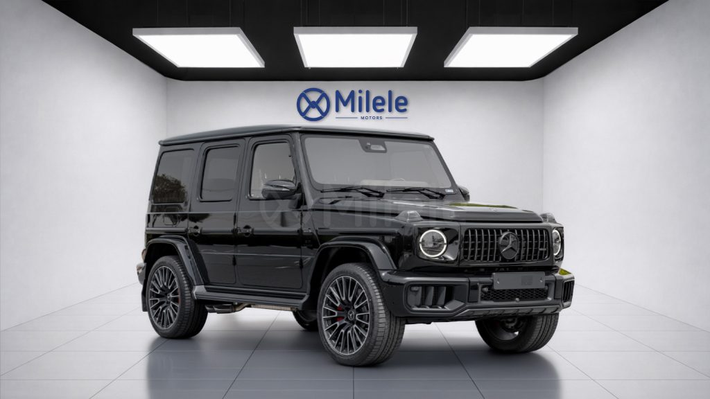 (LHD) MERCEDES BENZ G CLASS G 63 4.0P AT AWD MY2026 – BLACK