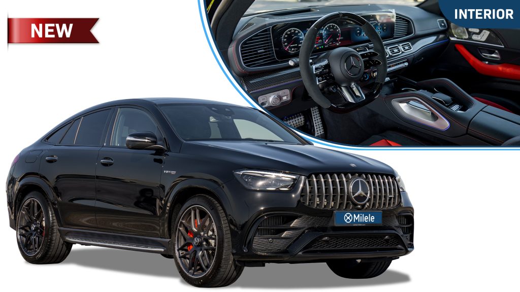 (LHD) MERCEDES BENZ GLE COUPE 63 S 4.0P AT 4MATIC MY2025 – BLACK