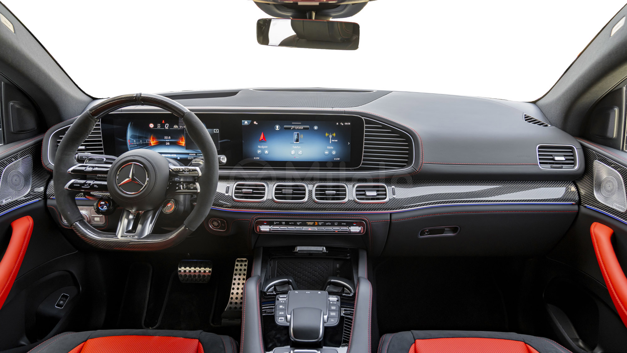 
								(LHD) MERCEDES BENZ GLE COUPE 63 S 4.0P AT 4MATIC MY2026 – Black full									