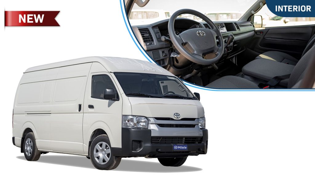 (LHD) TOYOTA HIACE HR 2.7P AT RWD CARGO MY2025 – WHITE