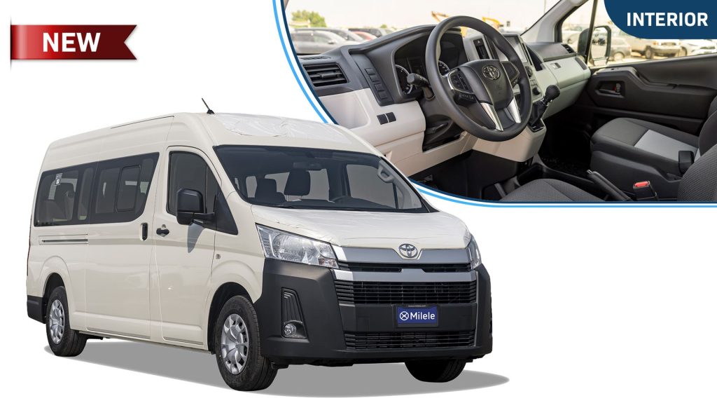 (LHD) TOYOTA HIACE HR 2.8D MT RWD 13 SEATER MY2026 – WHITE