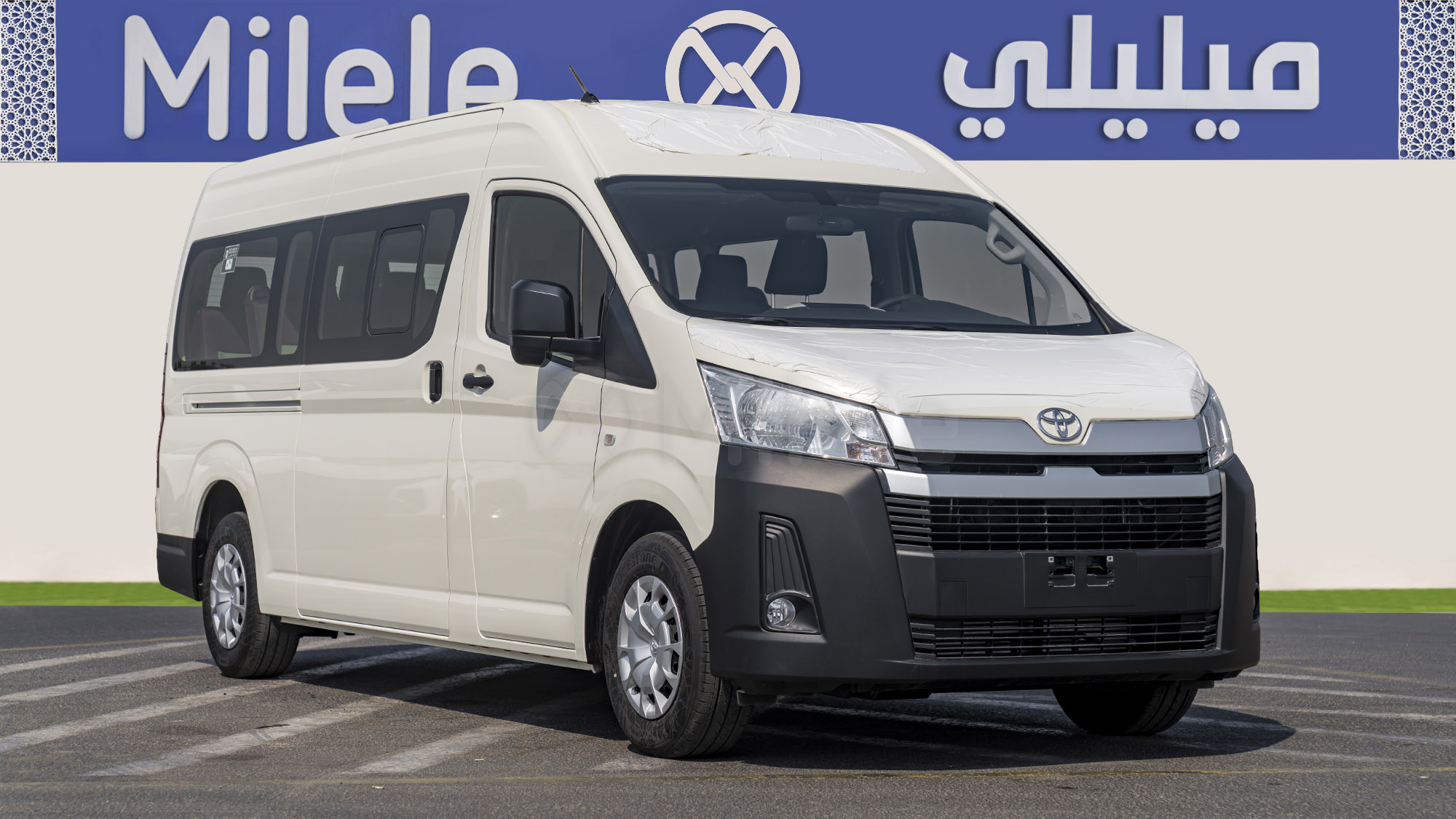 
								(LHD) TOYOTA HIACE HR 2.8D MT RWD 13 SEATER MY2026 – WHITE full									