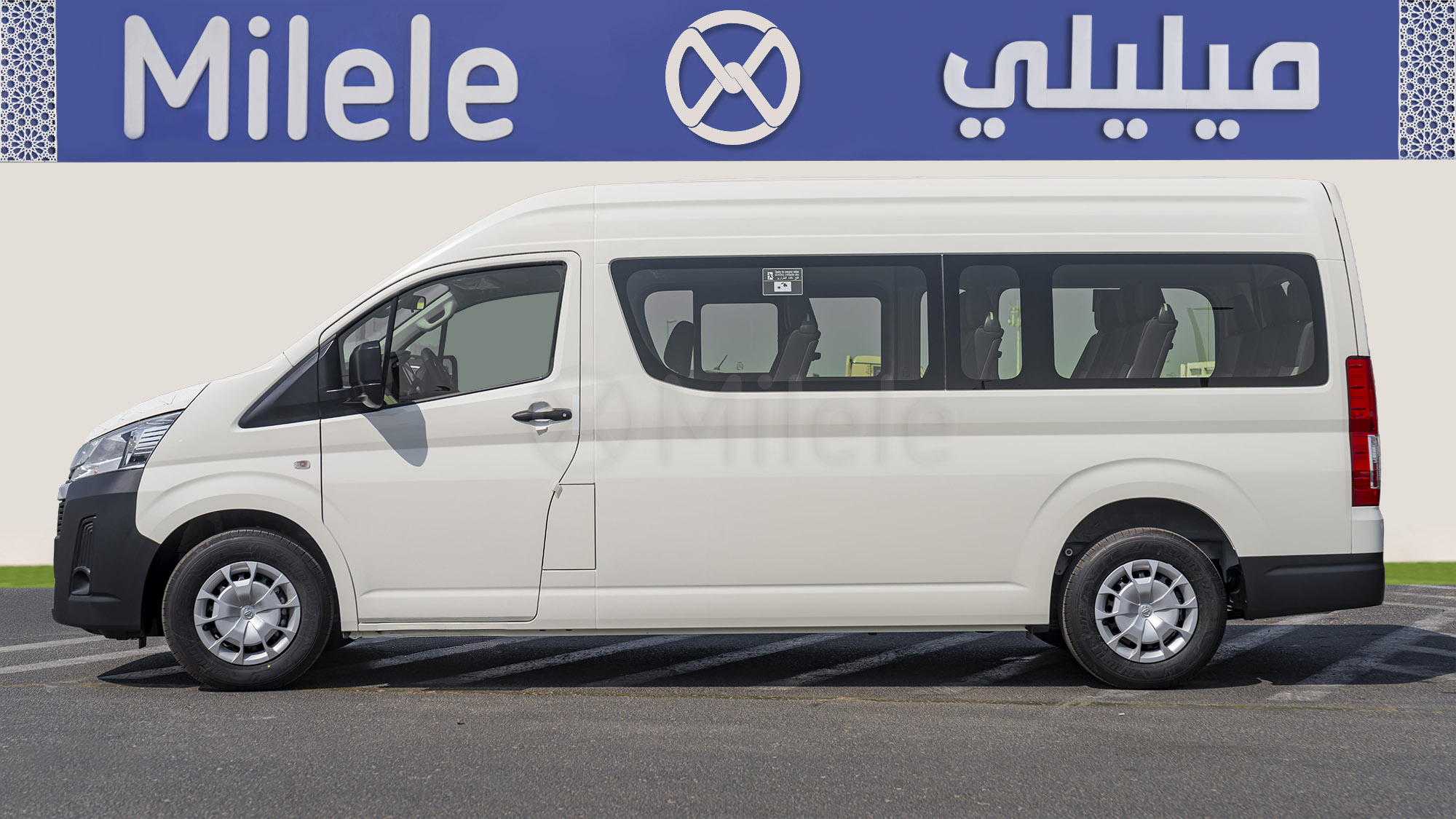 
								(LHD) TOYOTA HIACE HR 2.8D MT RWD 13 SEATER MY2026 – WHITE full									