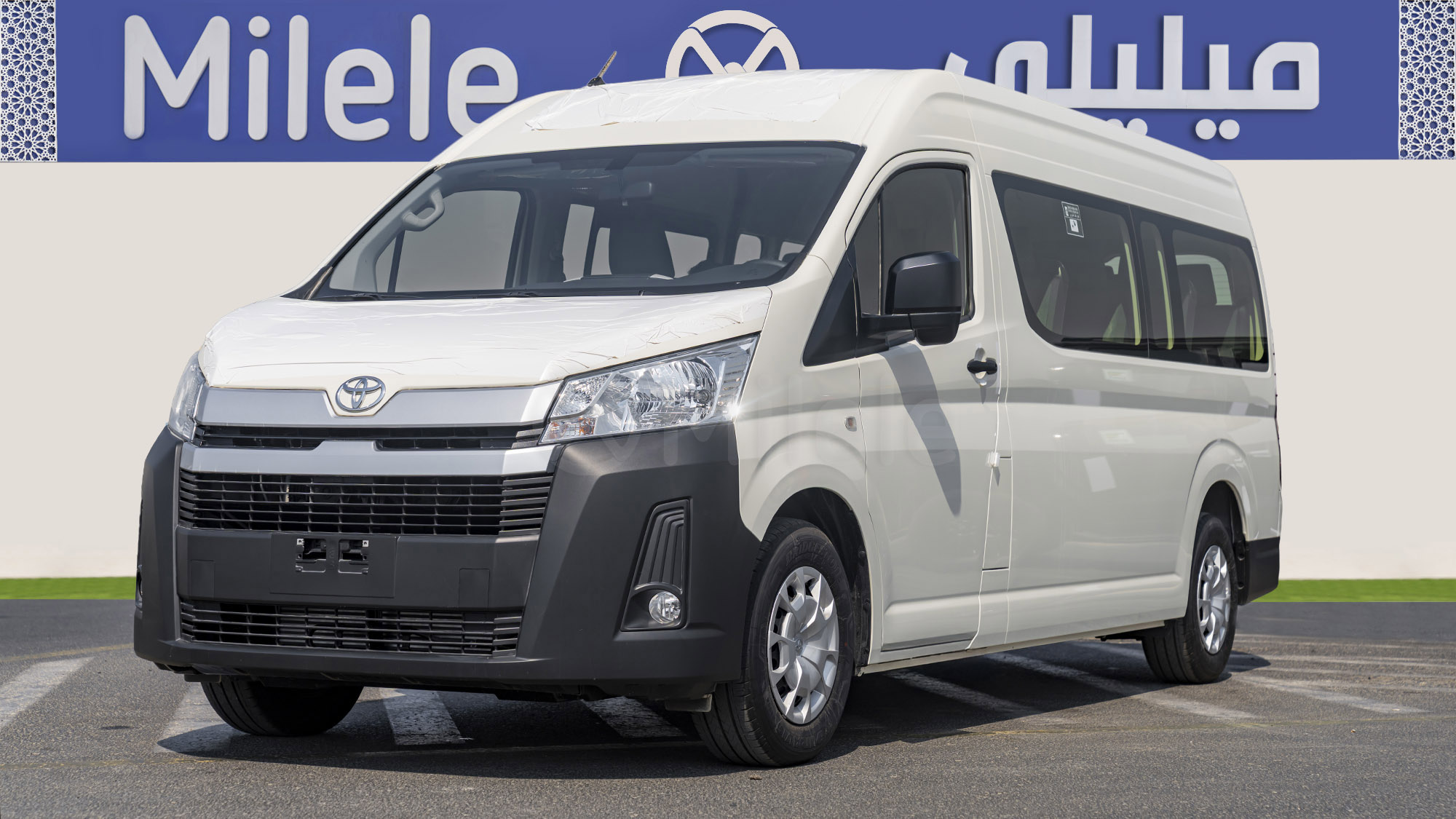 
								(LHD) TOYOTA HIACE HR 2.8D MT RWD 13 SEATER MY2026 – WHITE full									