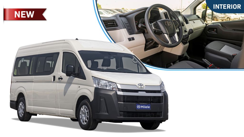 (LHD) TOYOTA HIACE HR 3.5P MT RWD 13 SEATER MY2026 – WHITE