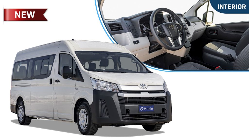 (LHD) TOYOTA HIACE HR 3.5P AT RWD 13 SEATER MY2026 – WHITE