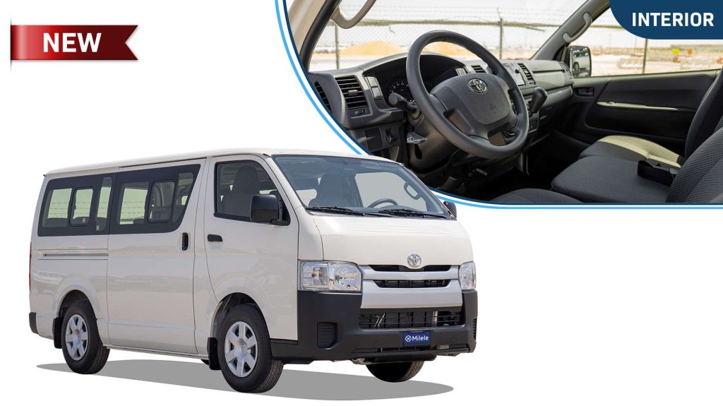 (LHD) TOYOTA HIACE STD 2.5D MT 15 SEATER MY2025 – WHITE