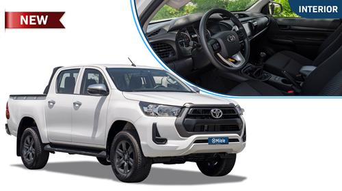 (LHD) TOYOTA HILUX DC 2.4D MT 4X4 P.WINDOW MY2025 – WHITE