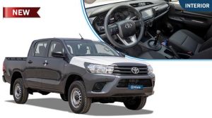 (LHD) TOYOTA HILUX DC 2.4D MT 4X4 P.WINDOW MY2025 – GREY