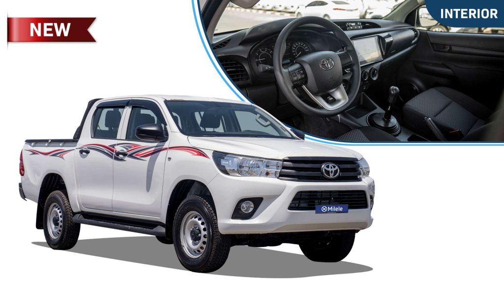 (LHD) TOYOTA HILUX DC 2.4D MT 4X4 P.WINDOW MY2025 – WHITE