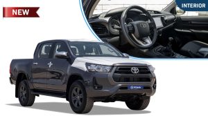 (LHD) TOYOTA HILUX DC 2.4D MT 4X4 P.WINDOW MY2025 – GREY ME.