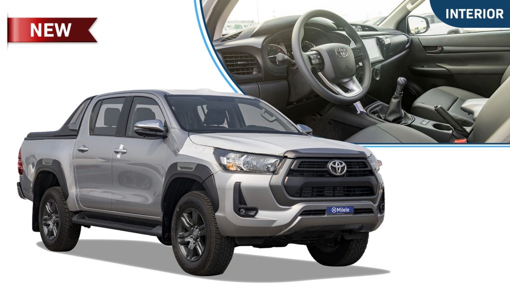 (LHD) TOYOTA HILUX DC 2.4D MT 4X4 P.WINDOW MY2025 – SILVER