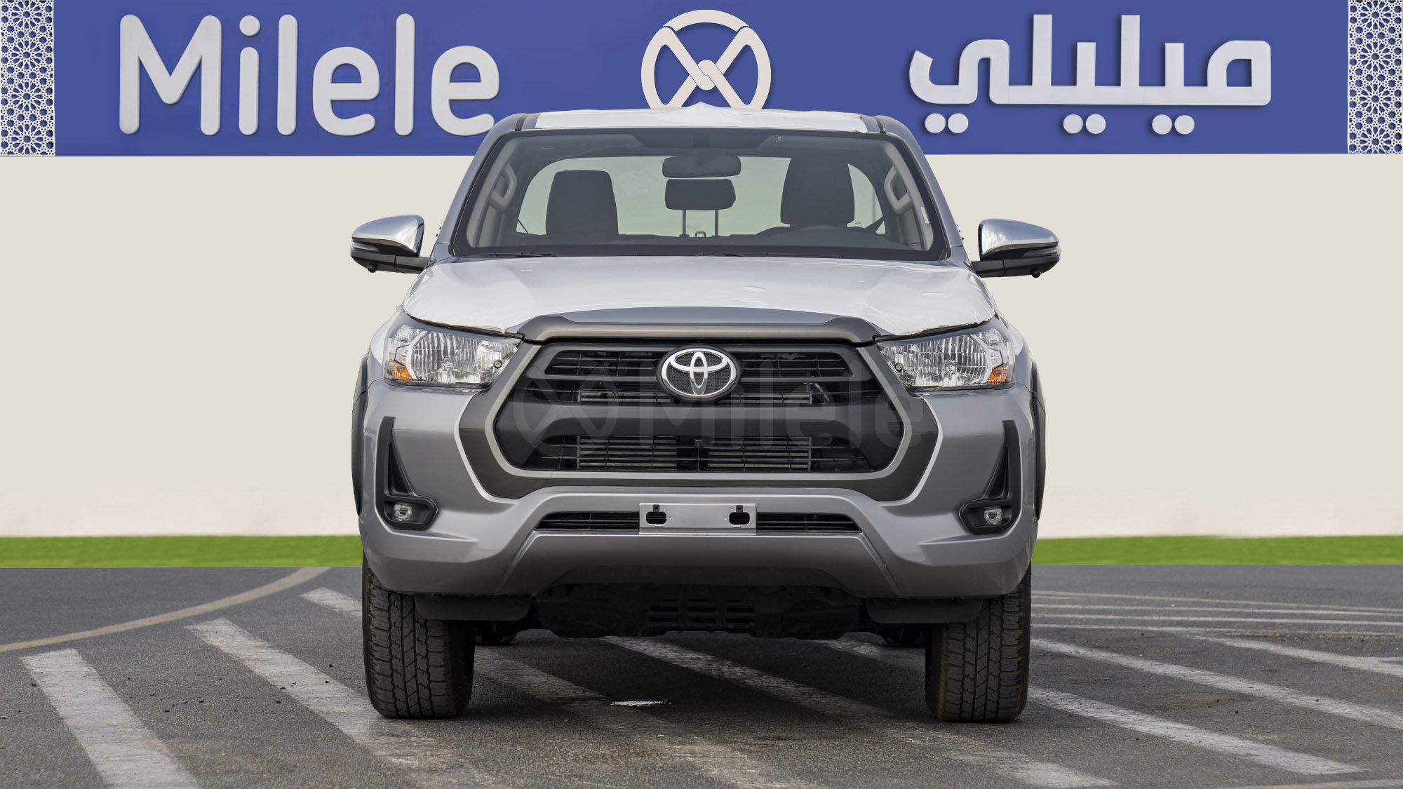 
								(LHD) TOYOTA HILUX DC 2.4D MT 4X4 P.WINDOW MY2025 – SILVER full									
