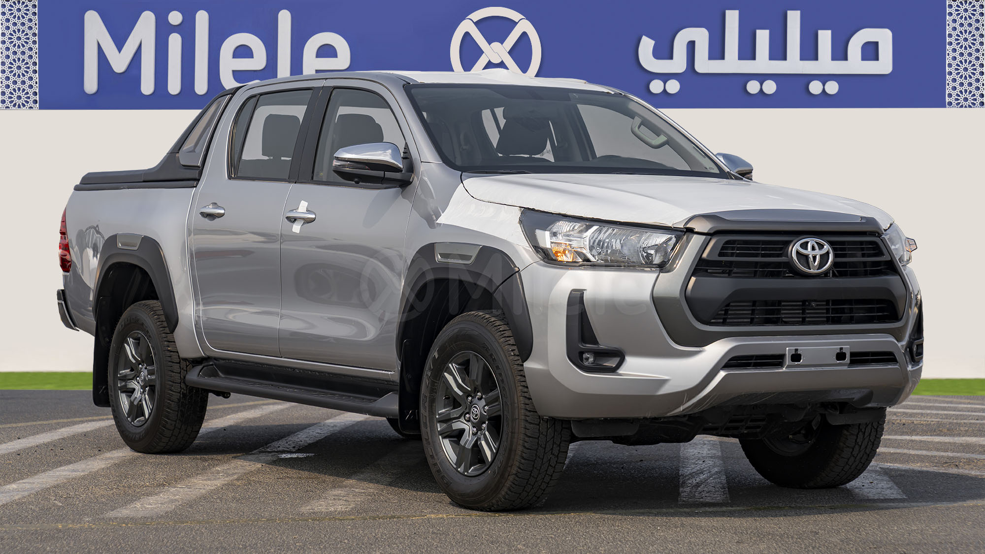 
								(LHD) TOYOTA HILUX DC 2.4D MT 4X4 P.WINDOW MY2025 – SILVER full									
