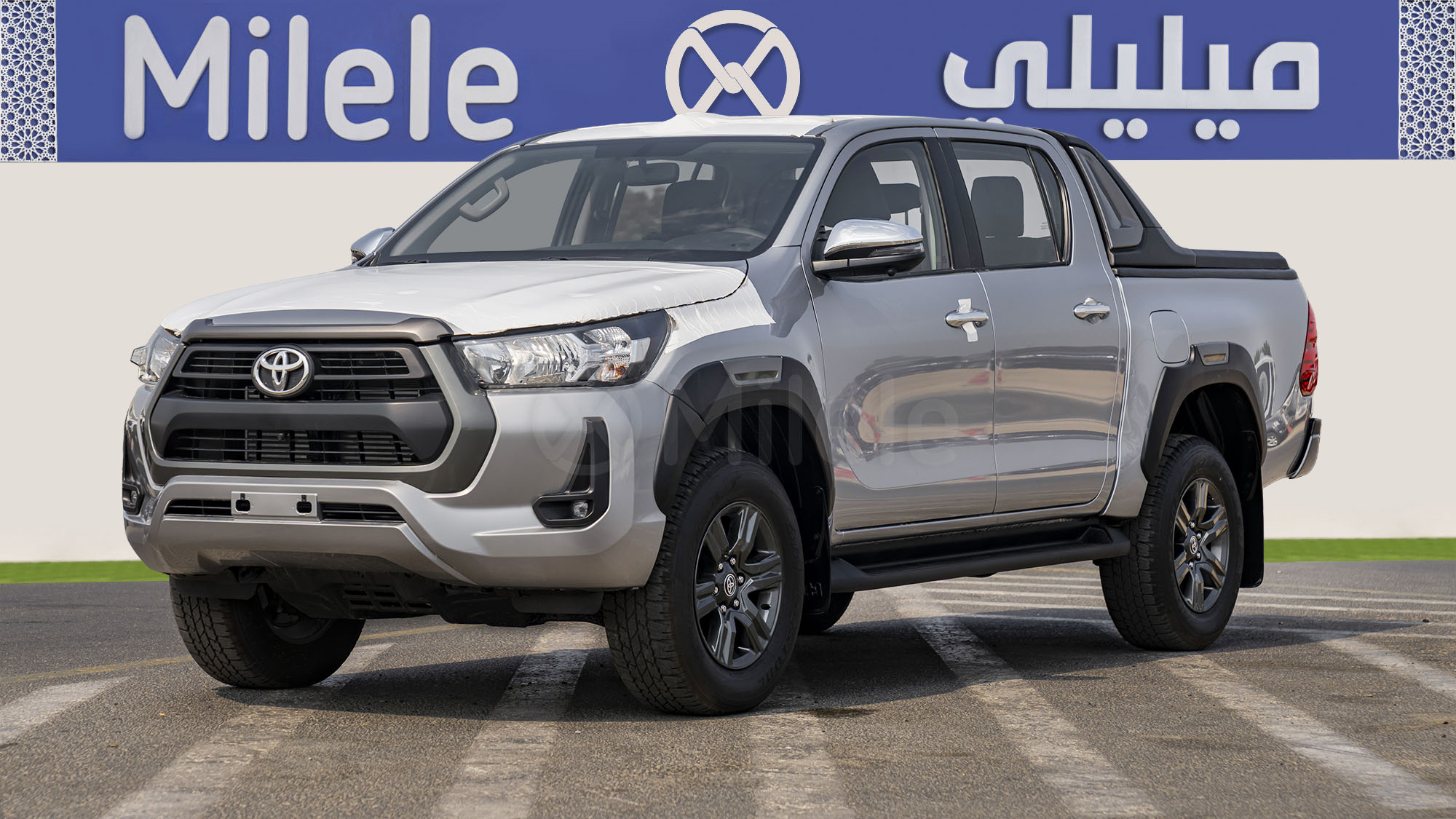 
								(LHD) TOYOTA HILUX DC 2.4D MT 4X4 P.WINDOW MY2025 – SILVER full									