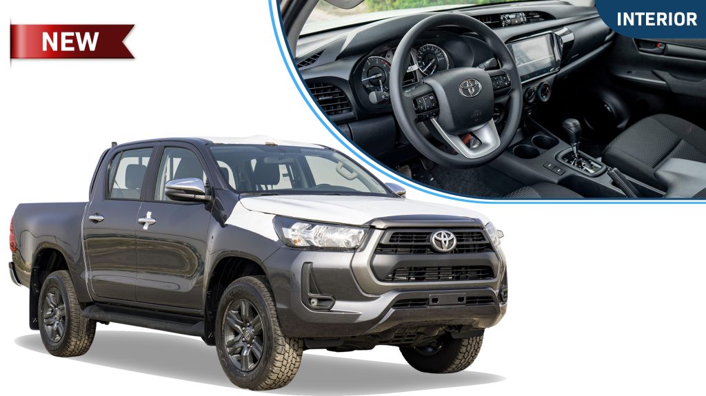 (LHD) TOYOTA HILUX DC 2.4D AT 4X4 MY2026 – GREY